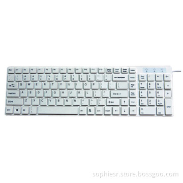 Slim keyboards with chocolate keys